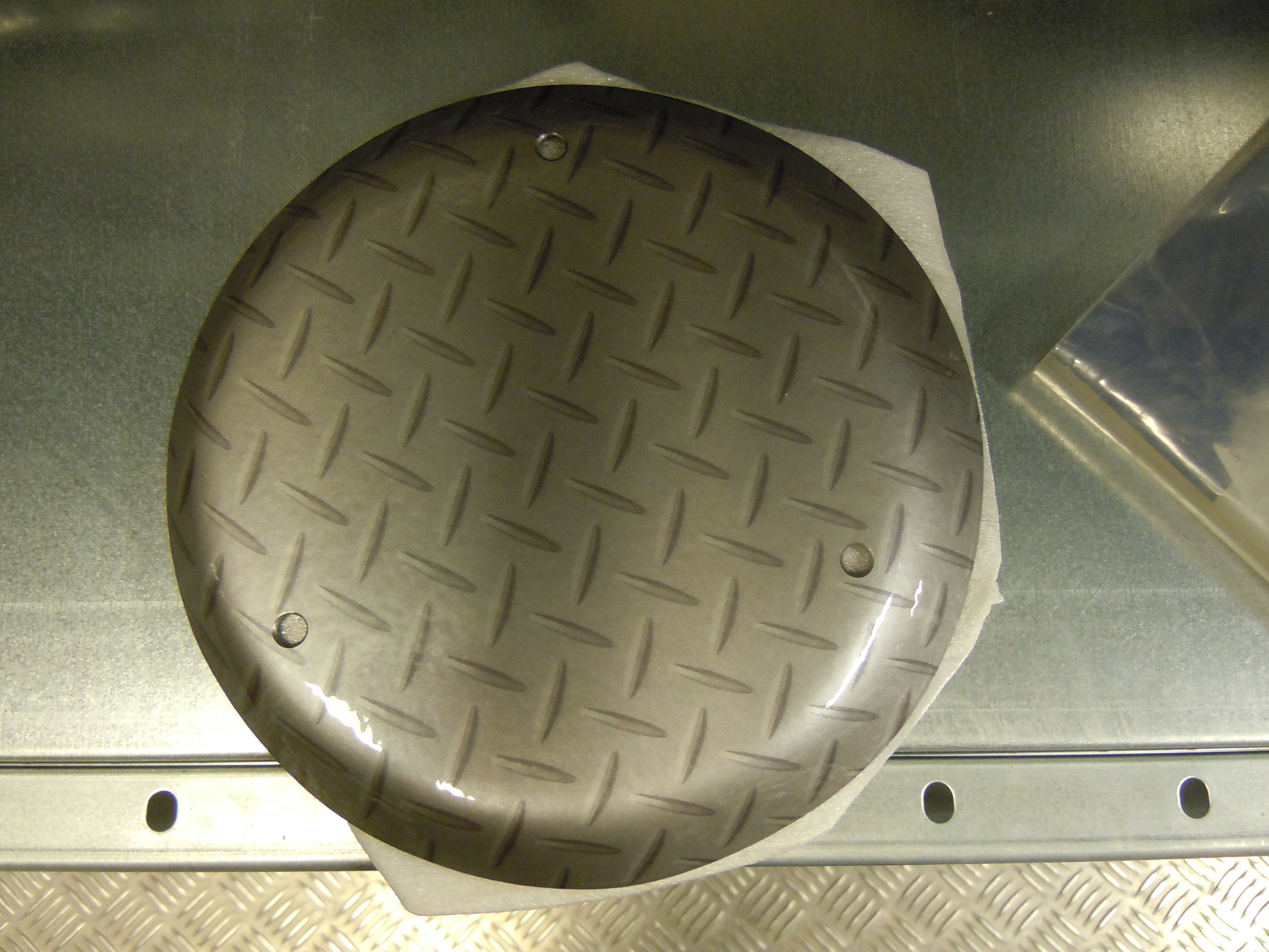 Sidokåpa Aluminiumlook