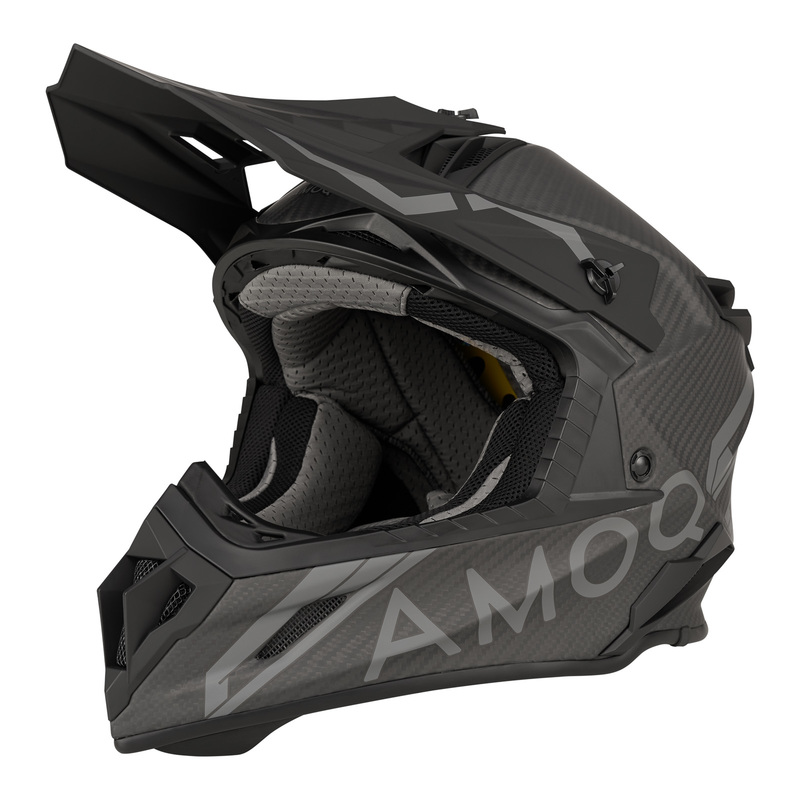 AMOQ Friction MIPS Carbon Helmet - Black / Grey 