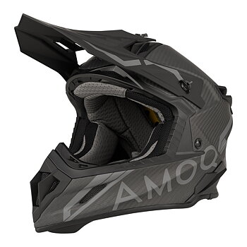 AMOQ Friction MIPS Carbon Helmet - Black / Grey 