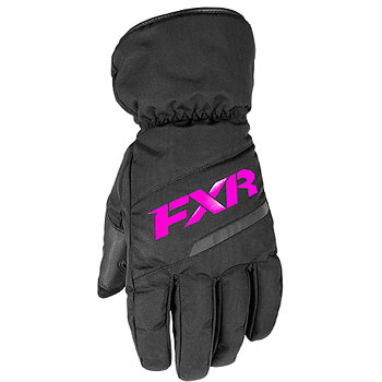 Ungdom Octane Glove Black/Fuchsia