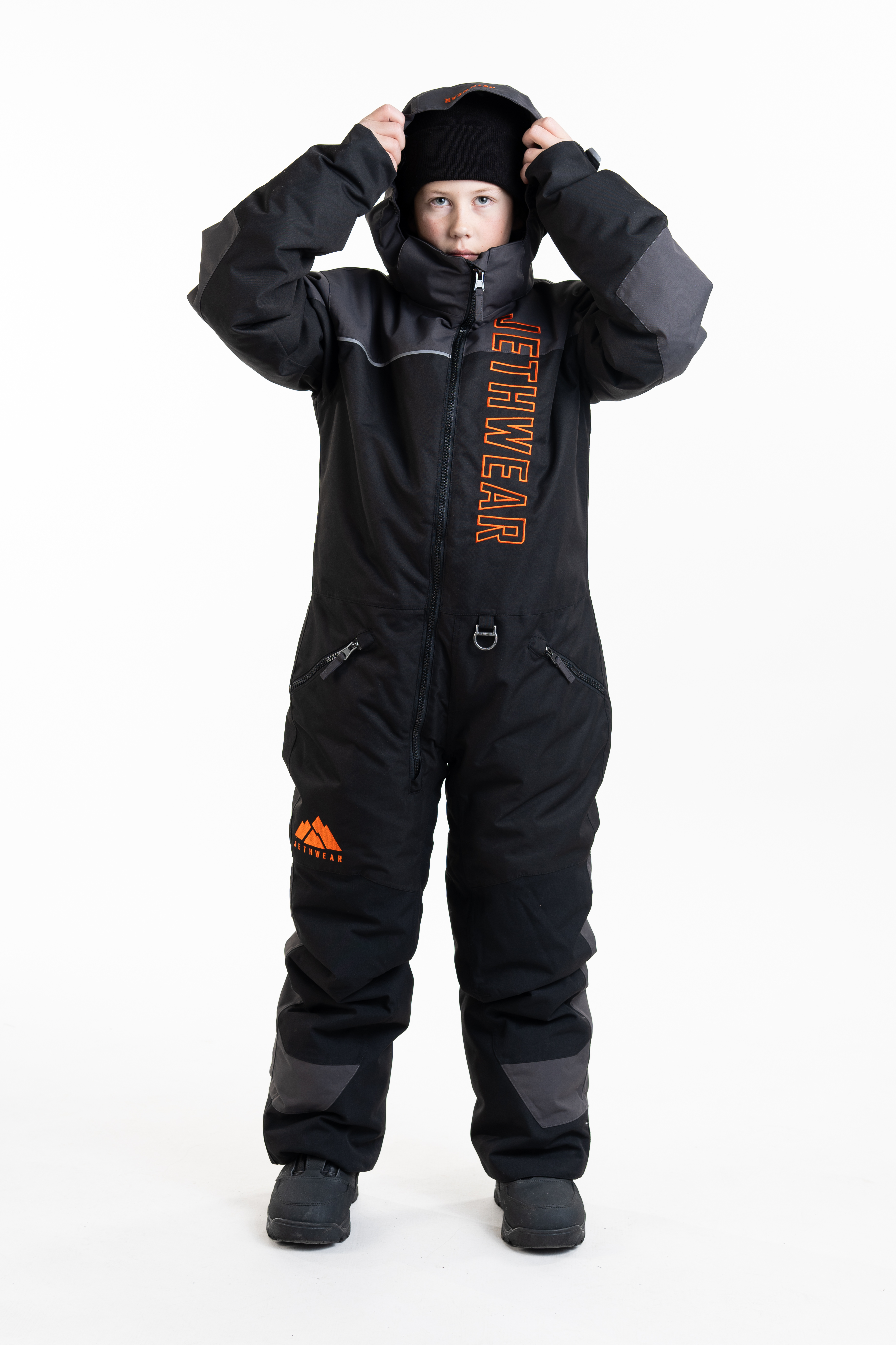 Jethwear Youth Odin & Olivia - Black / Iron / Orange - S.A.F.E - 8