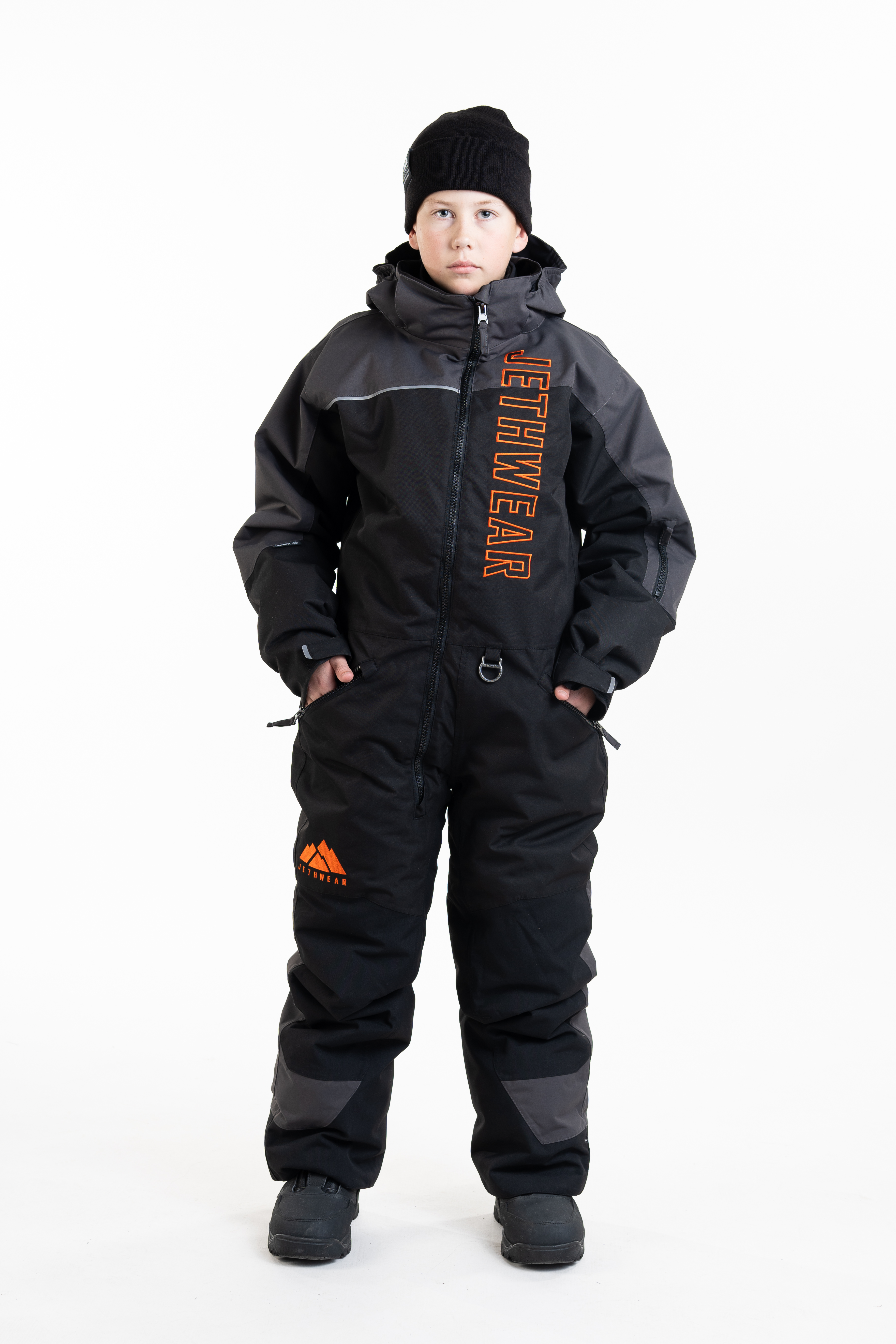 Jethwear Youth Odin & Olivia - Black / Iron / Orange - S.A.F.E - 9