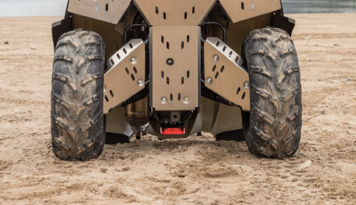 A-arm skid plates Rear
