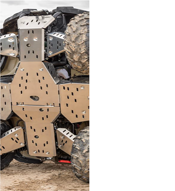 Central frame skid-plate