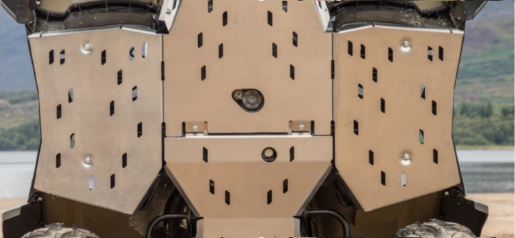 Footboard skid-plates
