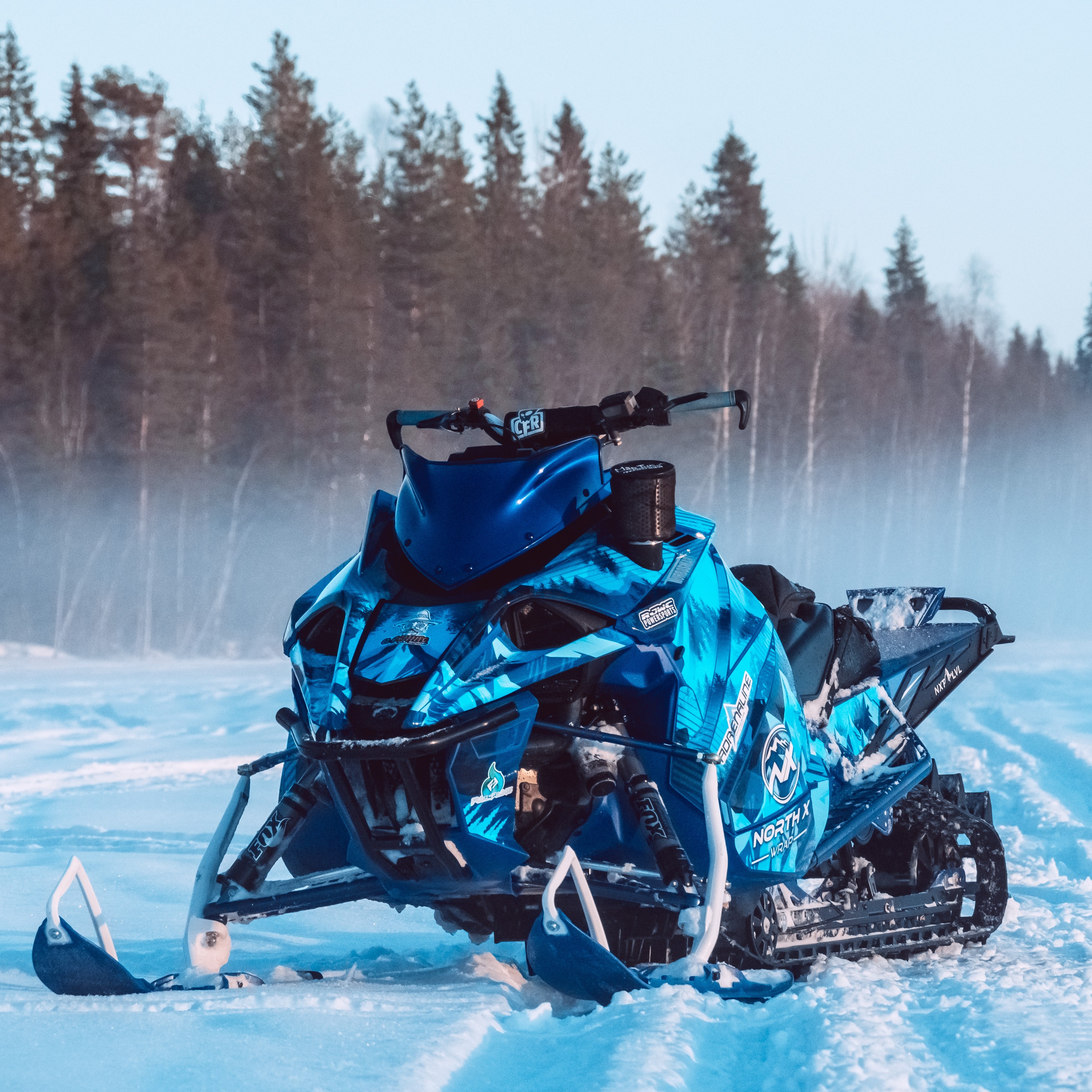 Utrustning Snöskoter