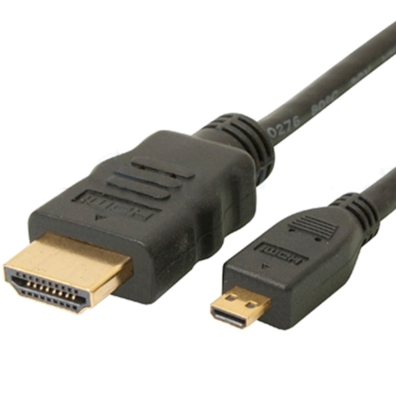 HDMI TILL MICRO HDMI DATA OCH LJUD KABEL FÖR KAMERA 