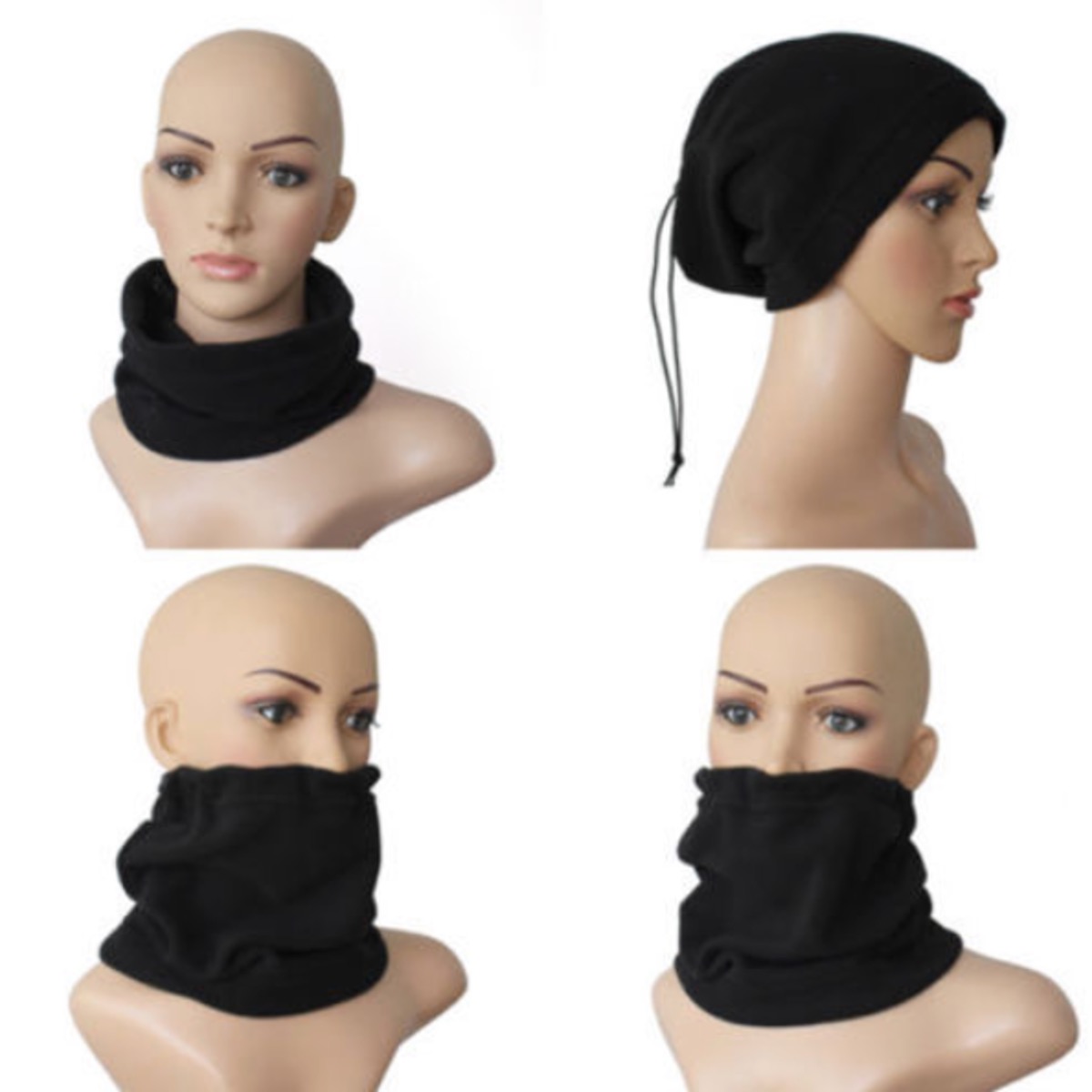 Unisex scarf, mössa halsduk mm. - 3