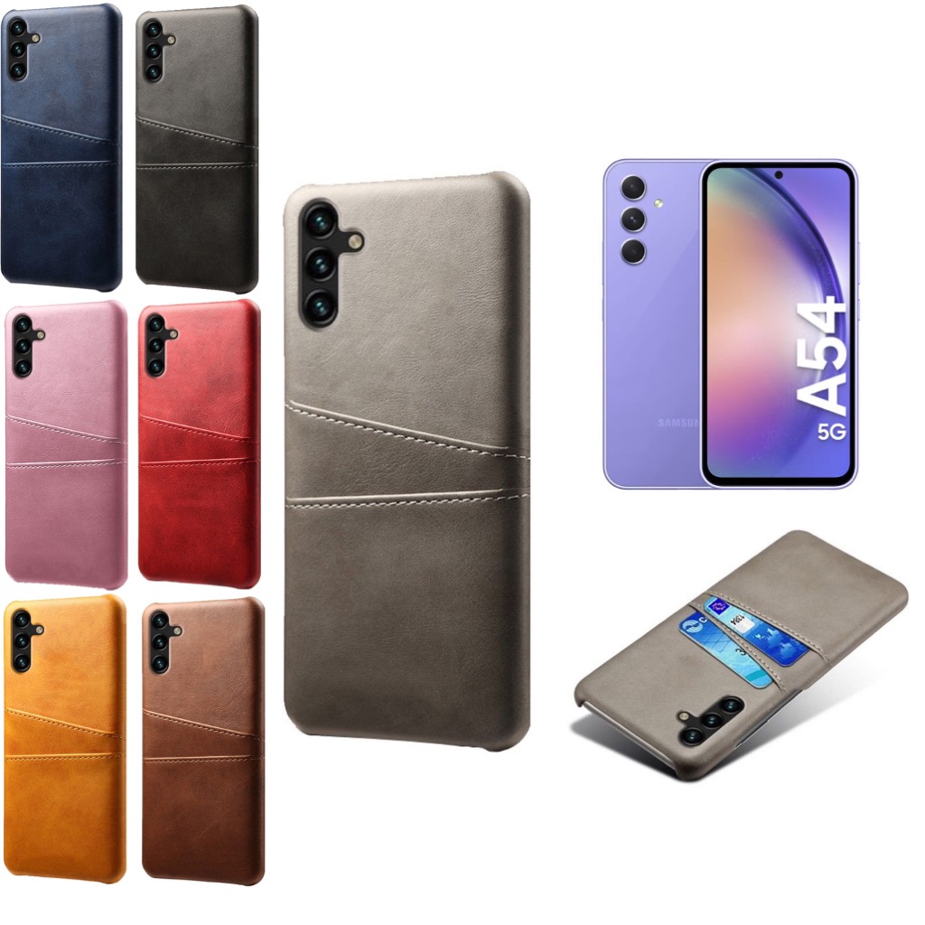 Korthållare Samsung A54 5G skal mobilskal hål laddare hörlurar - 8
