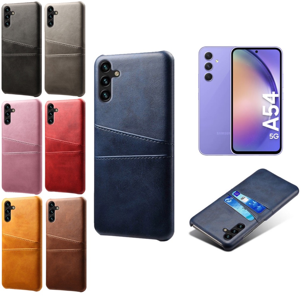 Korthållare Samsung A54 5G skal mobilskal hål laddare hörlurar - 3