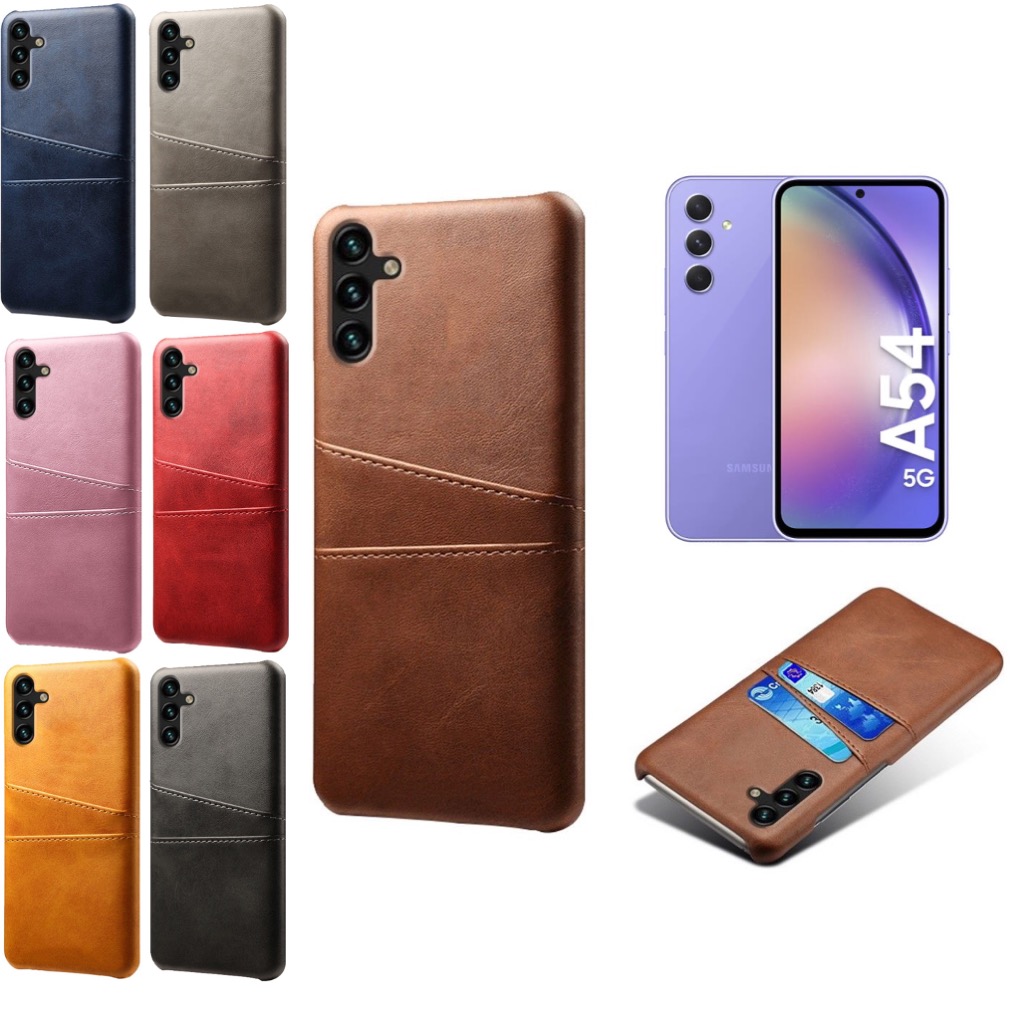 Korthållare Samsung A54 5G skal mobilskal hål laddare hörlurar - 7