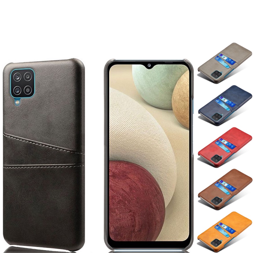 Korthållare Samsung A12 skal mobilskal hål åt laddare hörlurar - 2