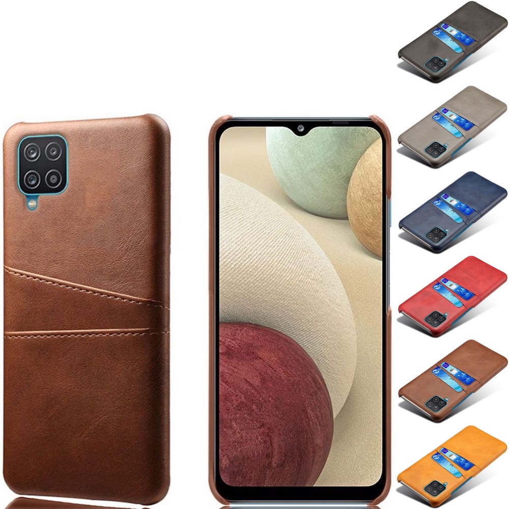 Korthållare Samsung A12 skal mobilskal hål åt laddare hörlurar - 6