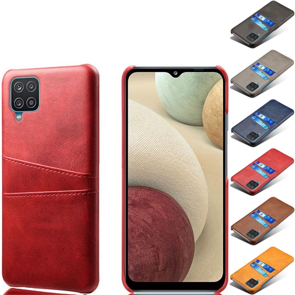 Korthållare Samsung A12 skal mobilskal hål åt laddare hörlurar - 4