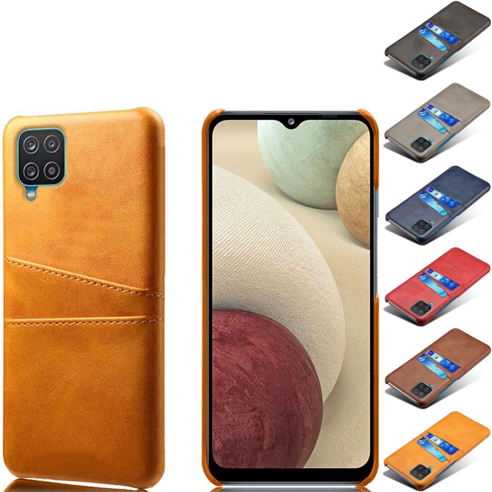 Korthållare Samsung A12 skal mobilskal hål åt laddare hörlurar - 5