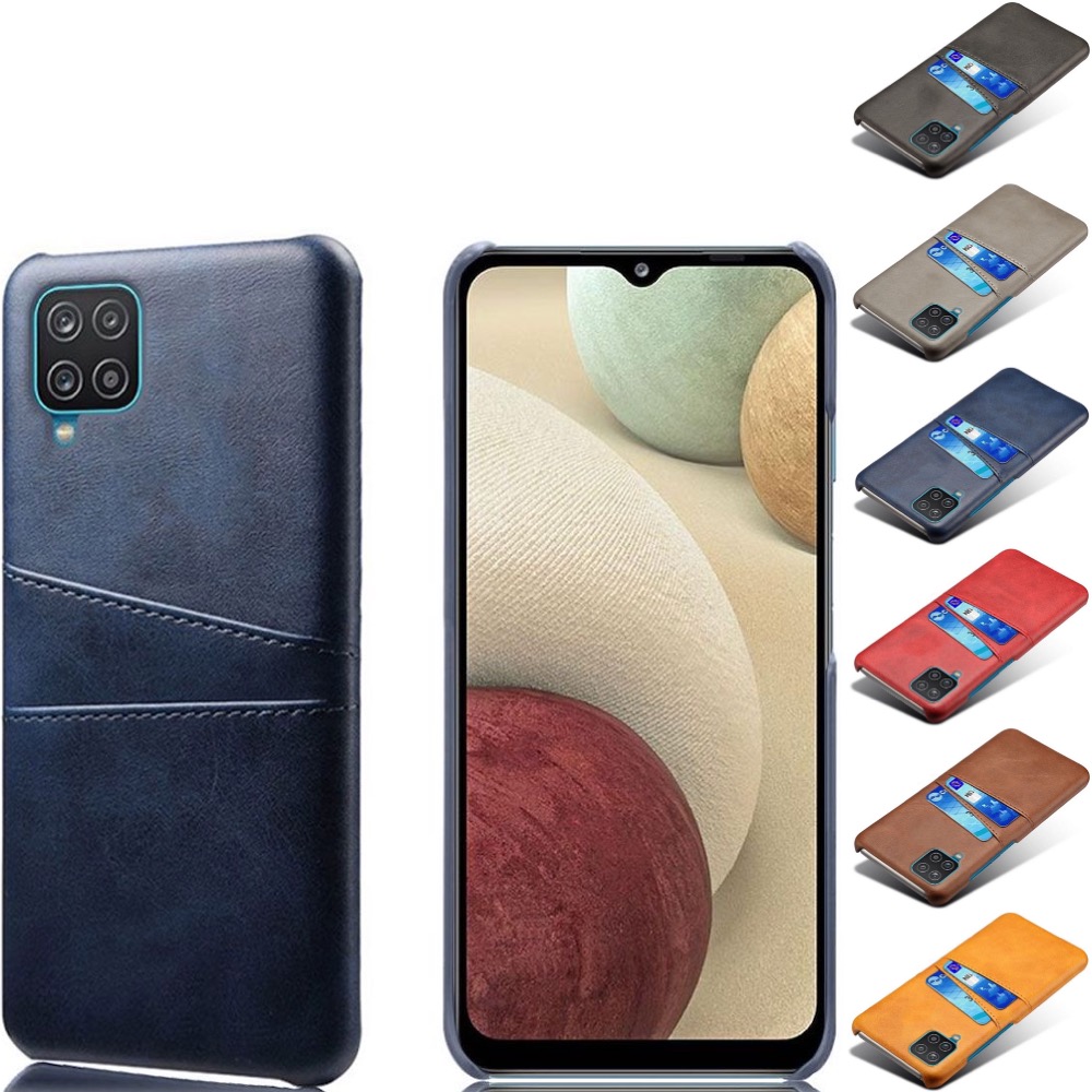 Korthållare Samsung A12 skal mobilskal hål åt laddare hörlurar - 3