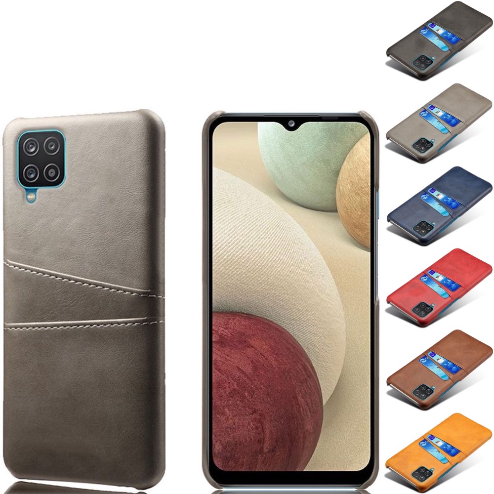 Korthållare Samsung A12 skal mobilskal hål åt laddare hörlurar - 7