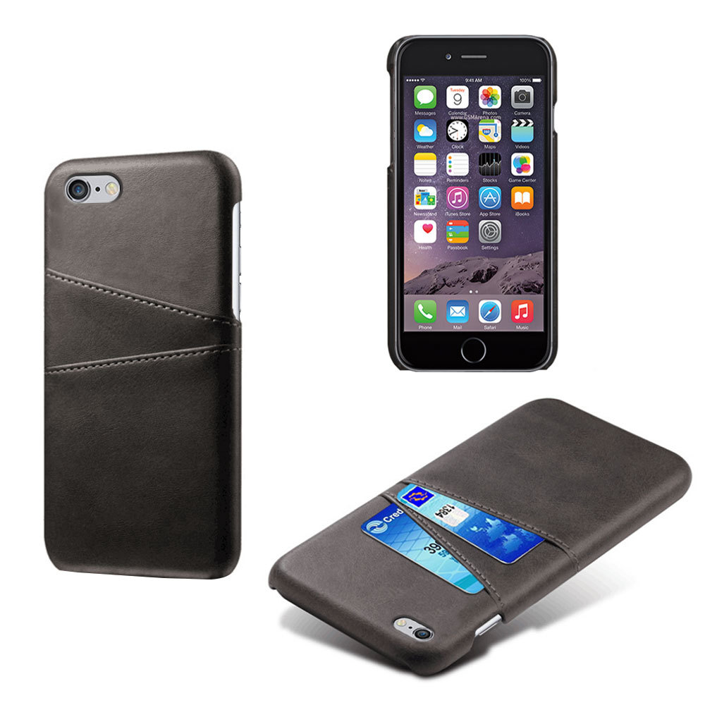 Iphone 6/6s skydd skal fodral kredit kort visa amex mastercard - 3
