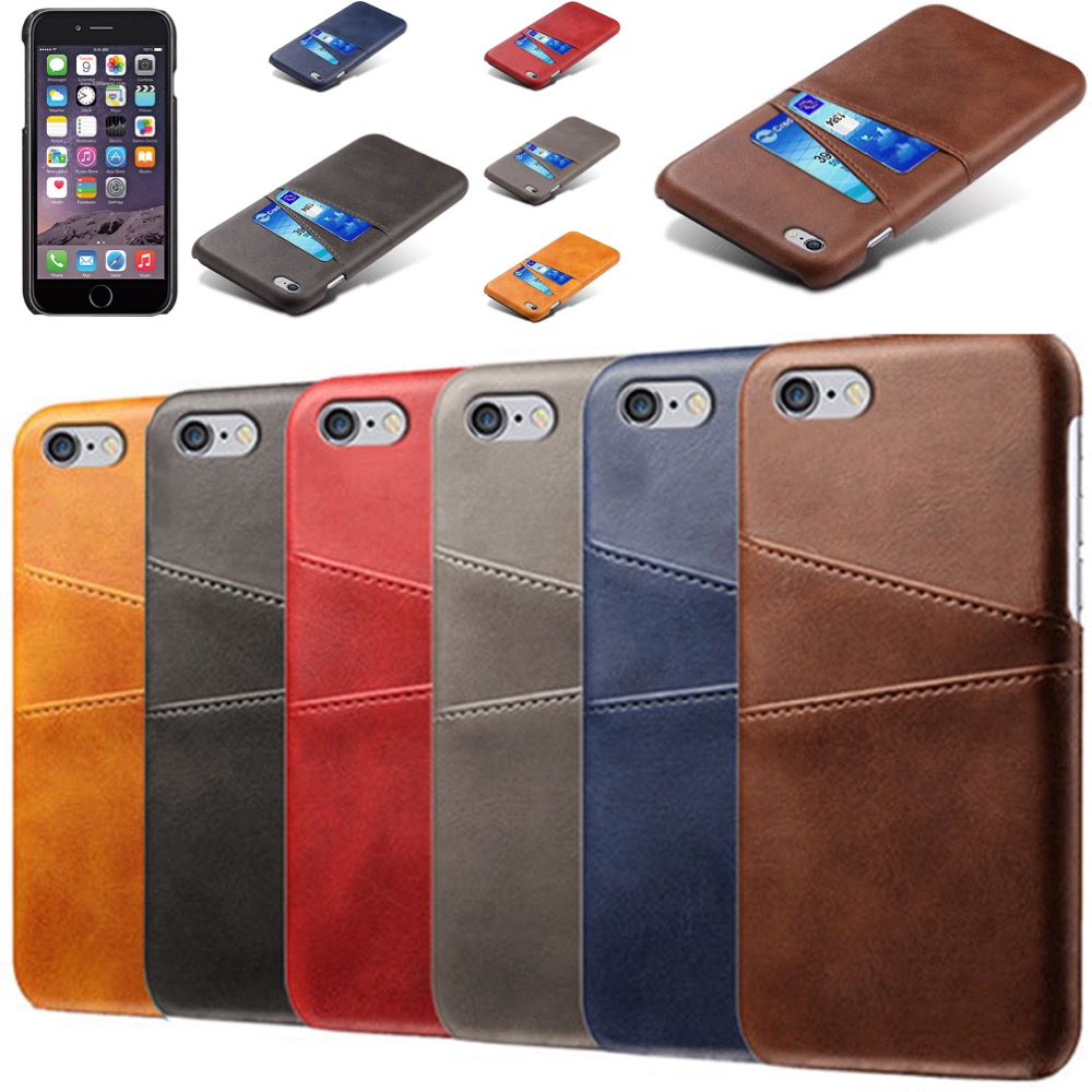 Iphone 6/6s skydd skal fodral kredit kort visa amex mastercard - 14