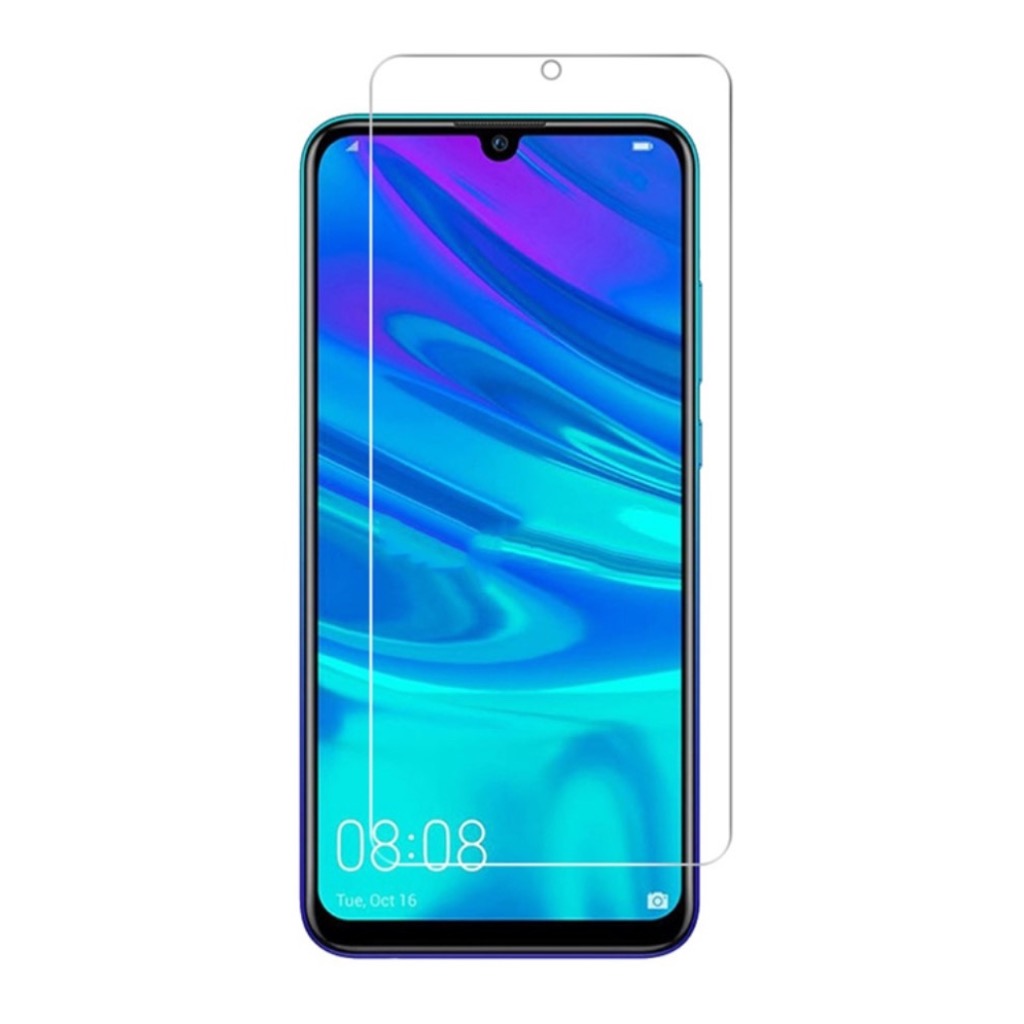 Huawei P Smart 2019 skärmskydd 9H passar skal fodral hörlurar - 4