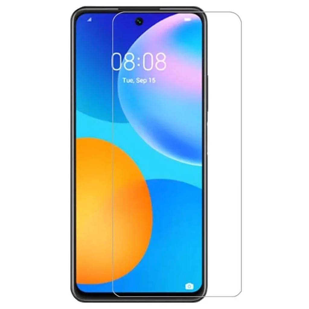 Huawei P Smart 2021 skärmskydd 9H passar skal fodral hörlurar - 3