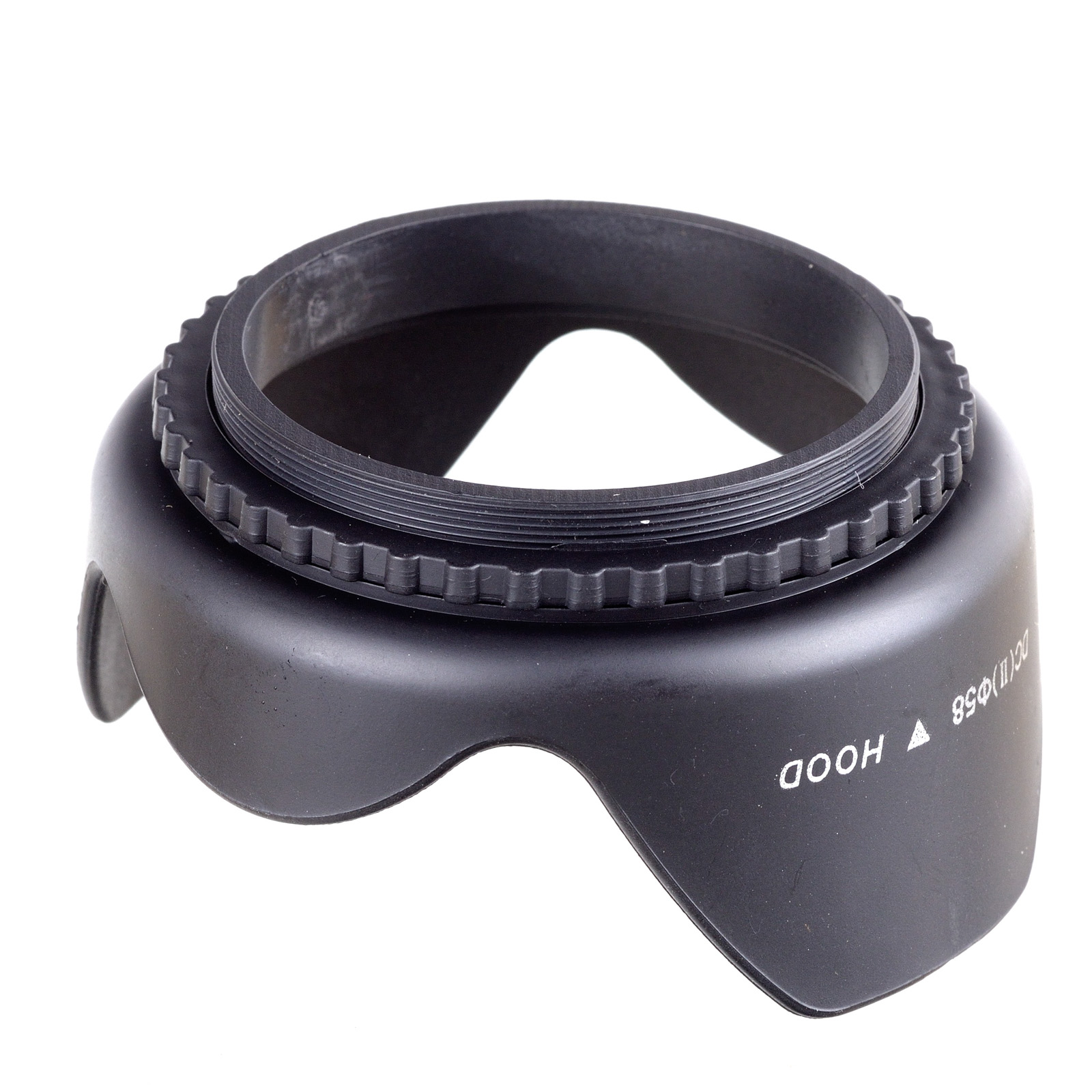 58 mm MOTLJUSSKYDD / FLOWER LENS HOOD - 2