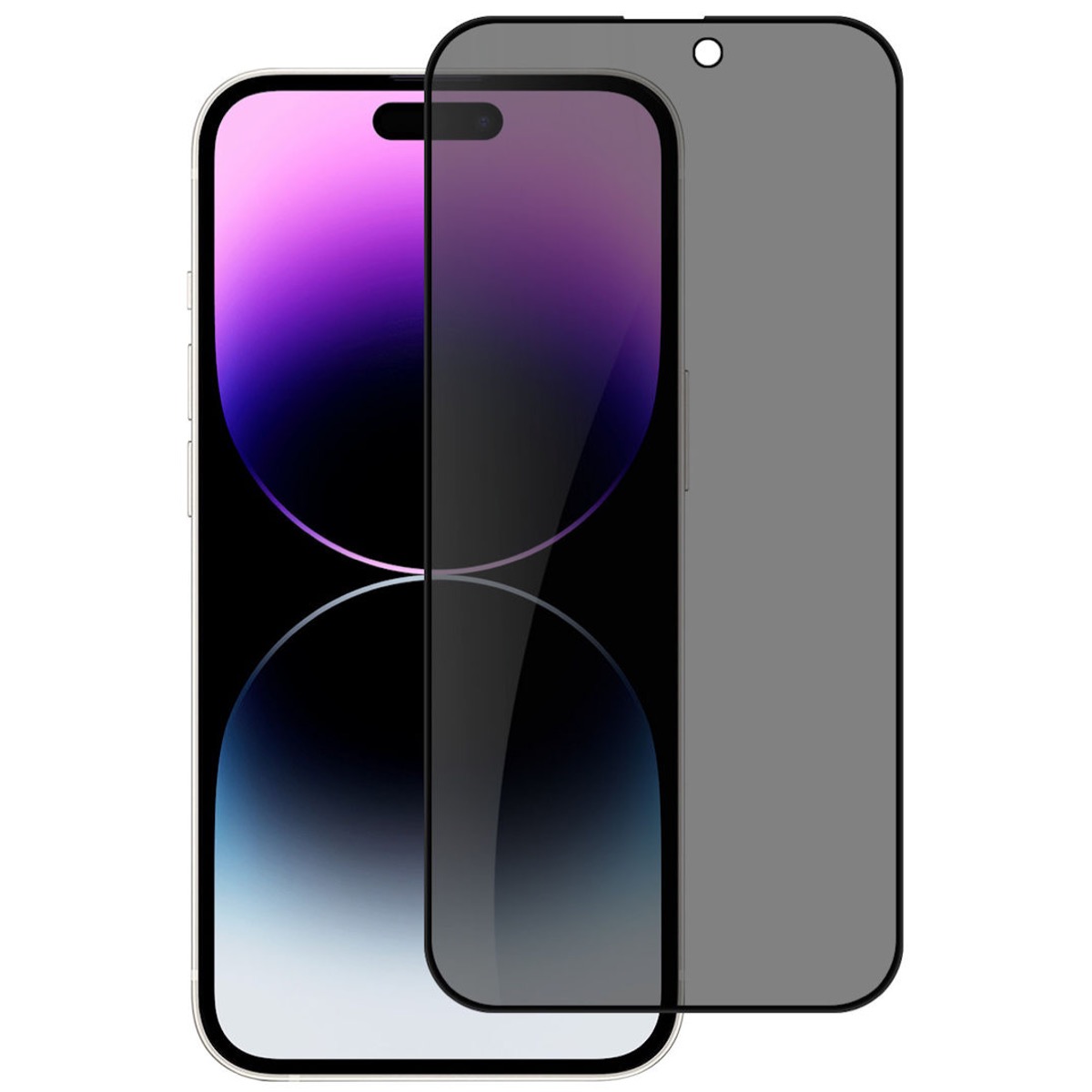 Iphone 15 Pro/ProMax/Plus/skal skärmskydd privacy - - 11