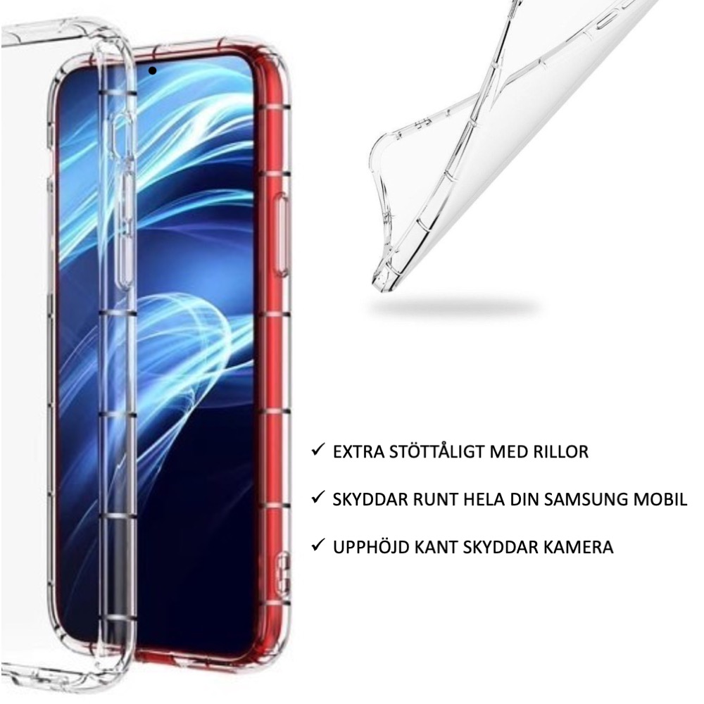 Samsung Galaxy A53/A33/A13/A52S/A52/A12 skal fodral cushion - - 3