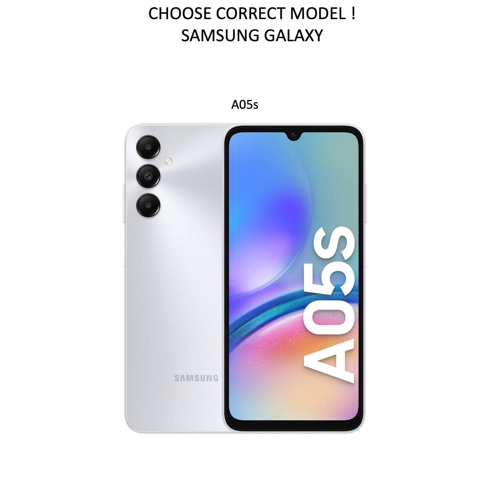 Samsung Galaxy A05s skärmskydd skydd Premium - - 2