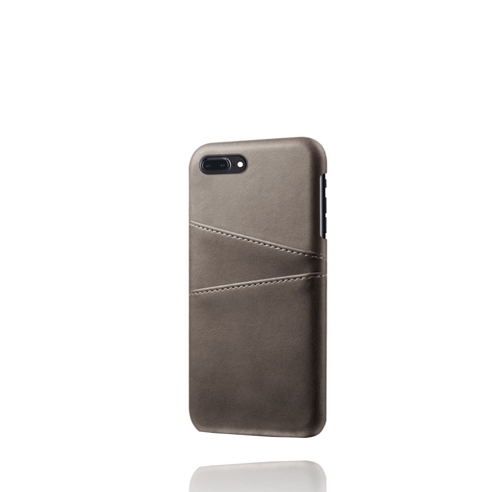 Iphone 7 Plus 8 Plus + skydd skal fodral kort visa mastercard  - 25