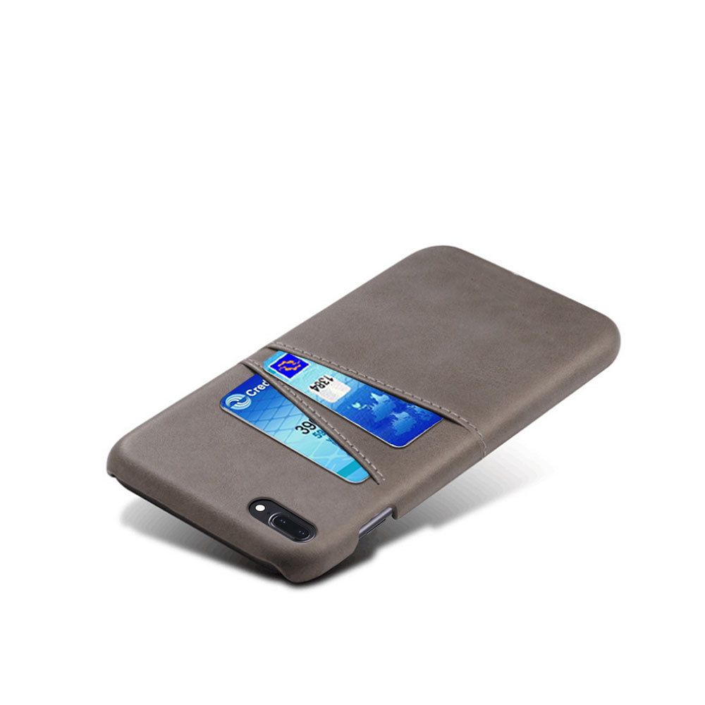 Iphone 7 Plus 8 Plus + skydd skal fodral kort visa mastercard  - 26