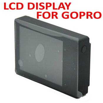 LCD BACKPACK SKÄRM / DISPLAY FÖR GOPRO KAMERA HERO 3 / 3+ / 4 / 4+