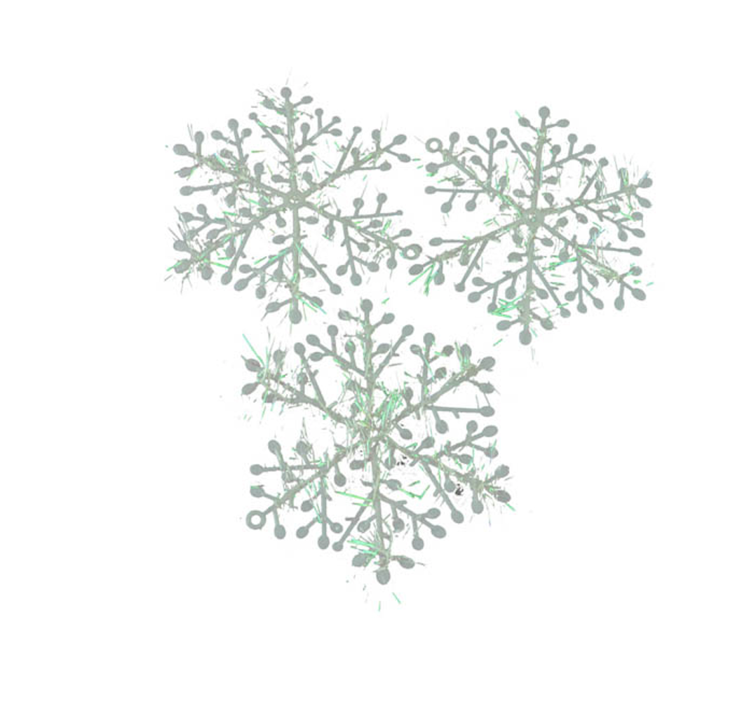Snöflinga 9-pack - 3