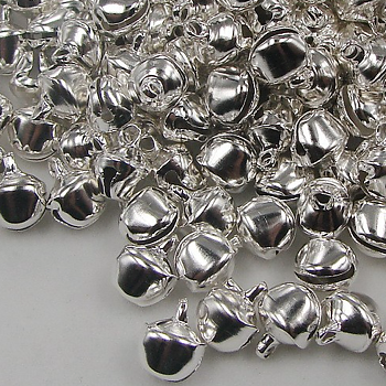 Silverfärgade bjällror, 50-pack