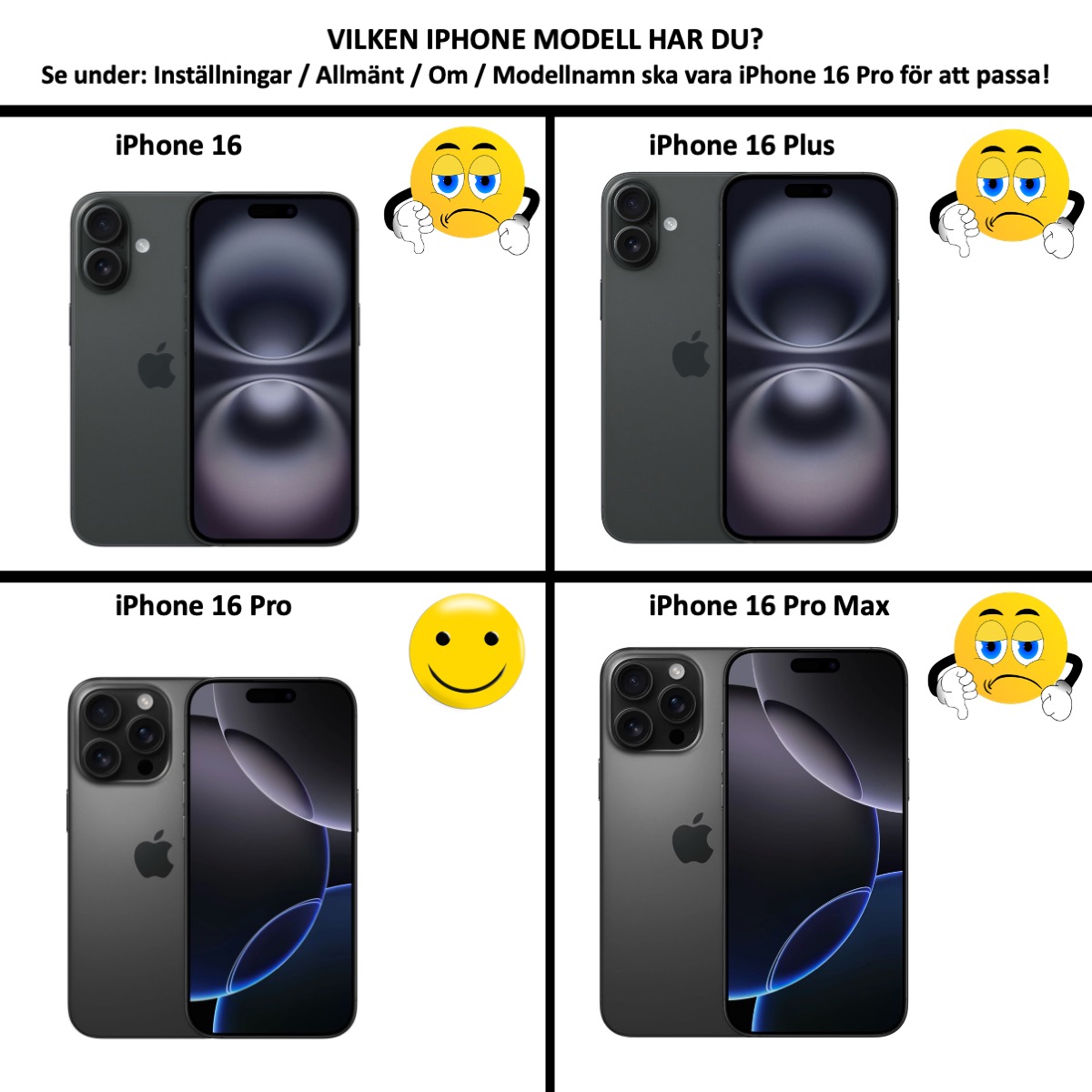 Iphone 16 Pro skal mobilskal korthållare slot - 2