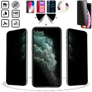 Iphone 13/12/11/xr/x/xs/8/7/6 pro/max/skal skärmskydd privacy -