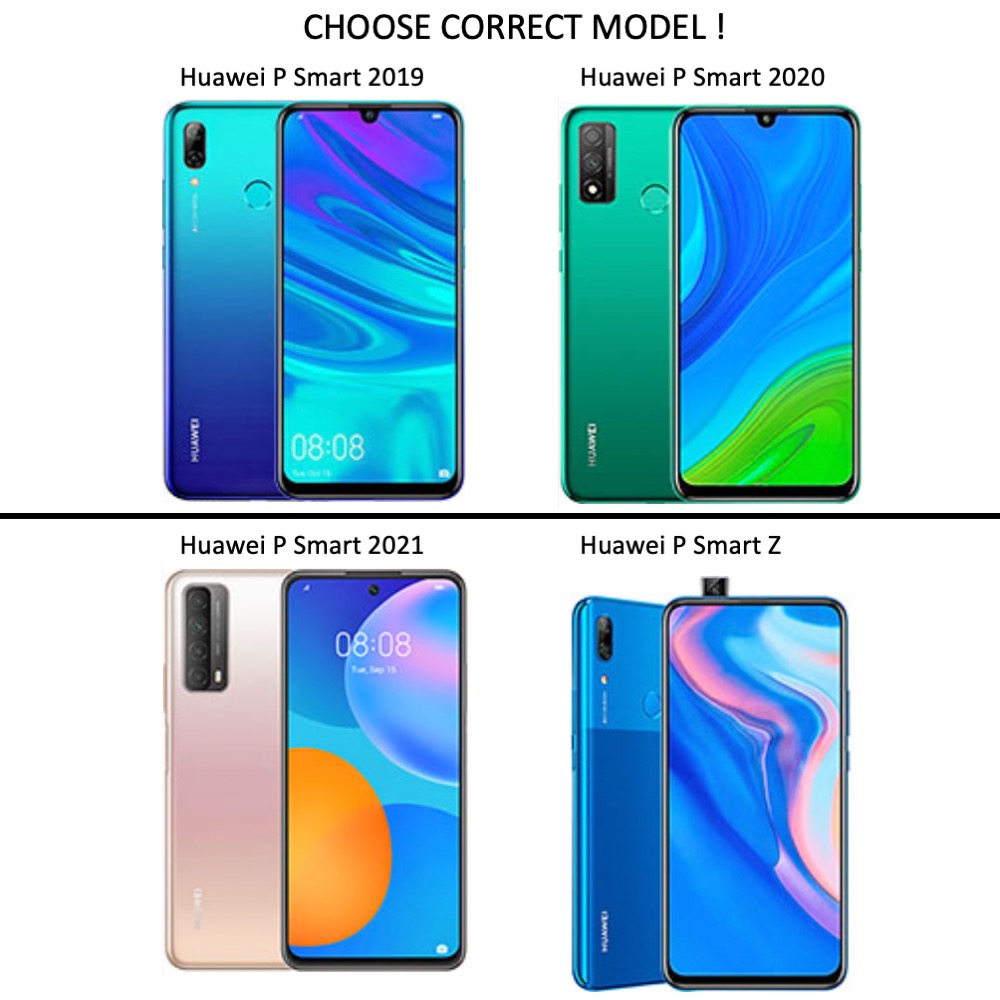 Välj Huawei P20/P30/P40/PSmart Pro/Lite skal fodral cushion - - 4