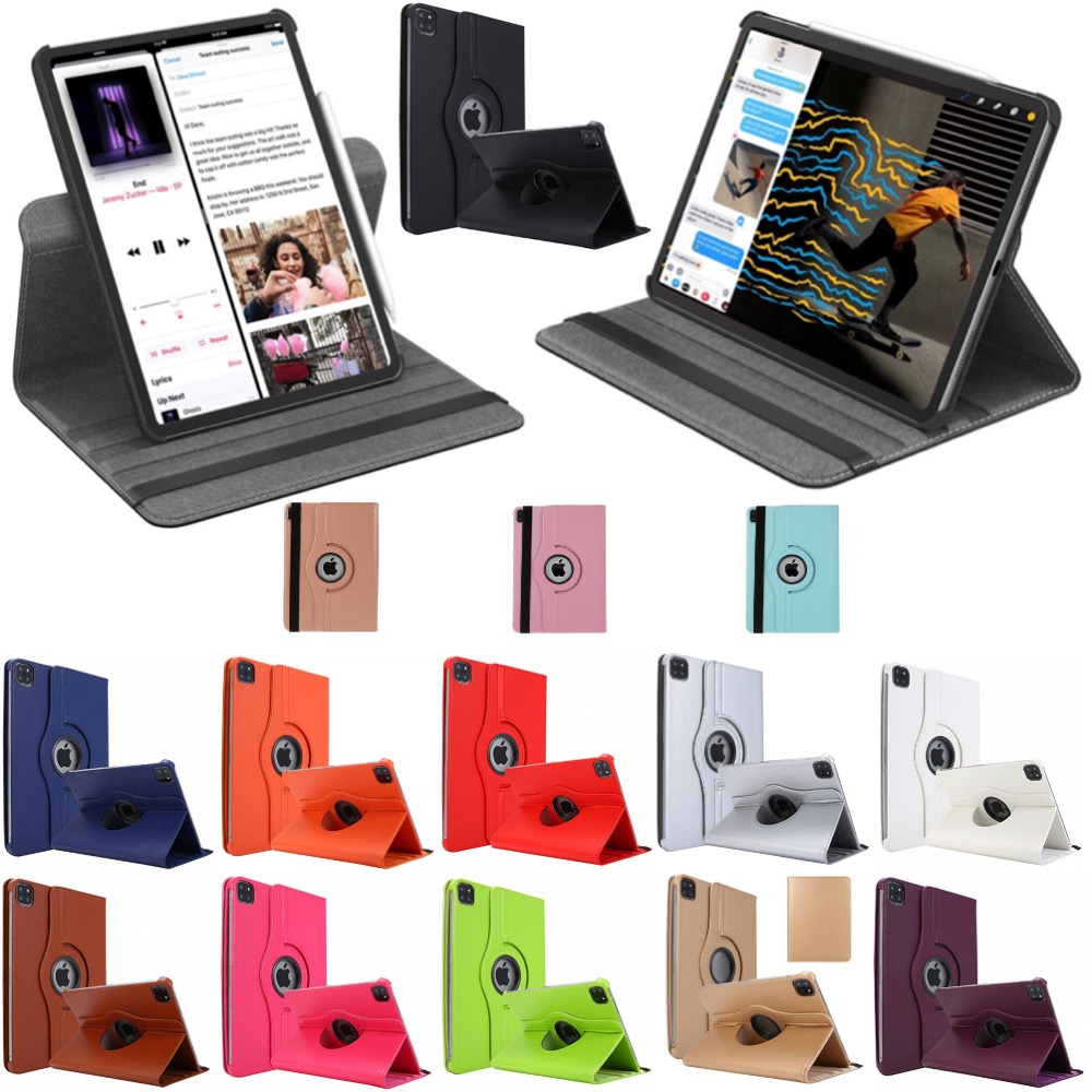 iPad Pro 12.9 2021/2020/2018 gen 5/4/3 fodral skal skärmskydd