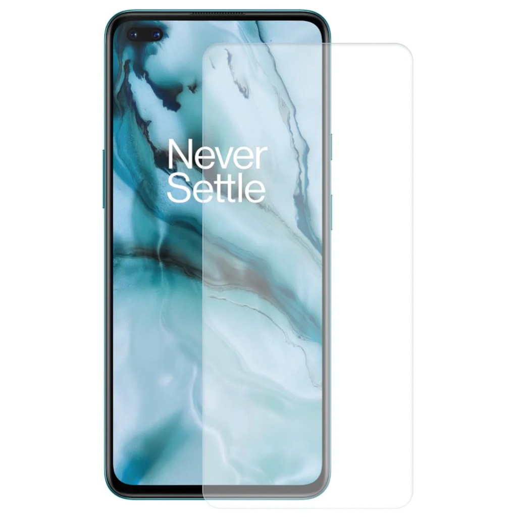 OnePlus NORD skärmskydd 9H passar skal fodral hörlurar - 4