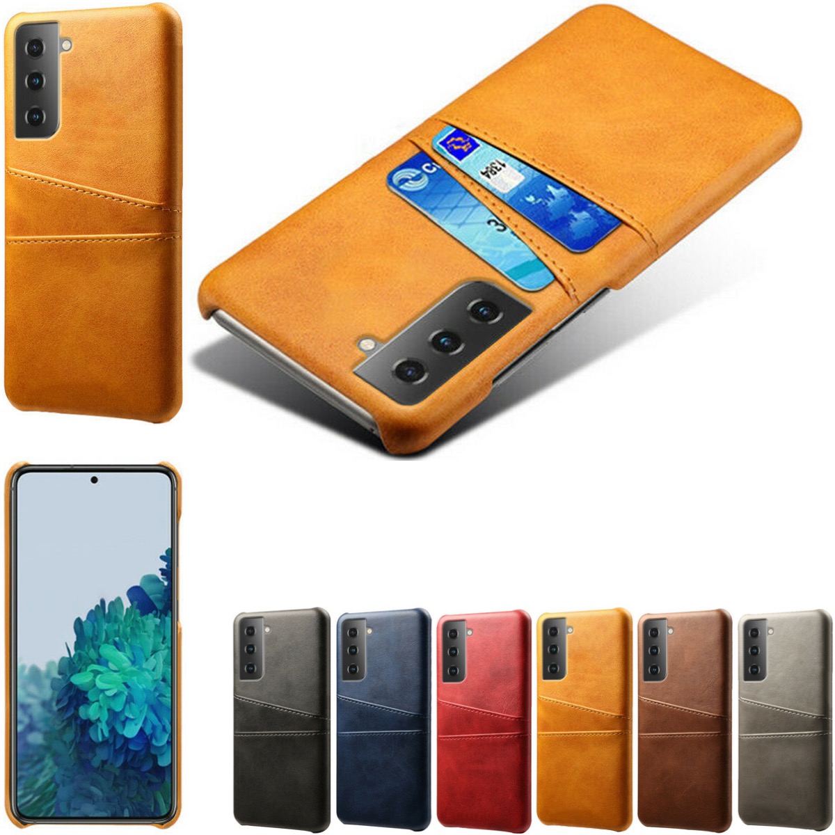 Samsung Galaxy S21 skal mobilskal urtag åt laddare hörlurar - - 4