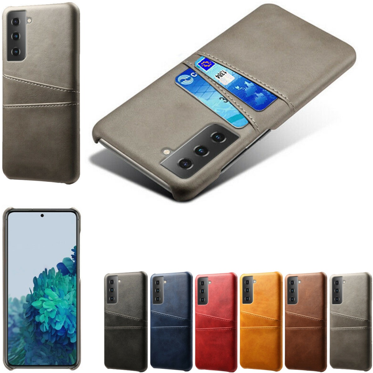 Samsung Galaxy S21 skal mobilskal urtag åt laddare hörlurar - - 6