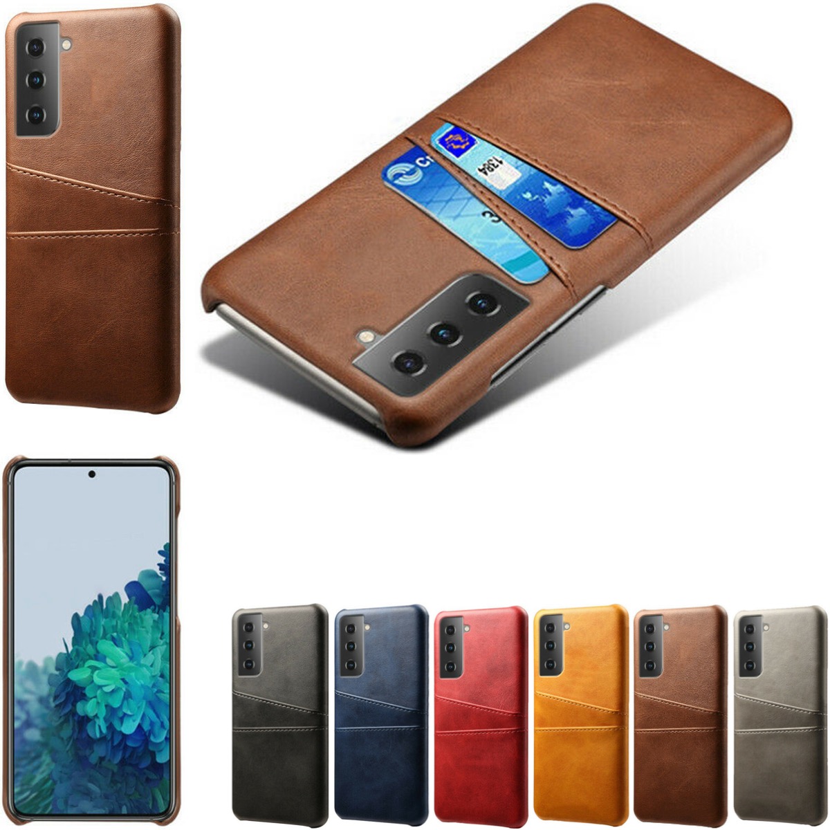 Samsung Galaxy S21 skal mobilskal urtag åt laddare hörlurar - - 5
