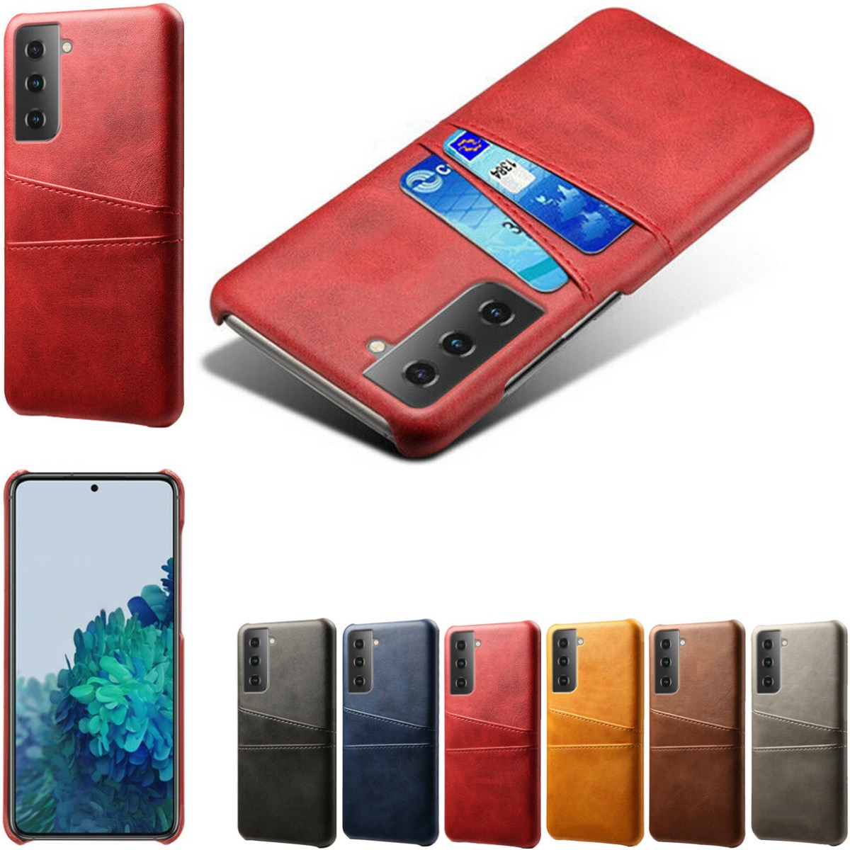 Samsung Galaxy S21 skal mobilskal urtag åt laddare hörlurar - - 3