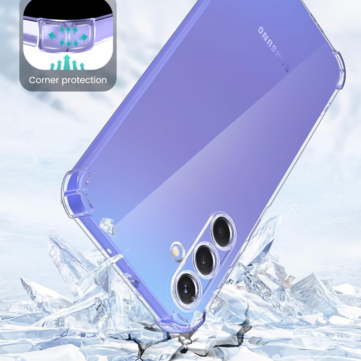 Samsung Galaxy A55 skal fodral Army V3 - - 5