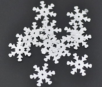 100 pack konfetti, 50 merry christmas och 50 snöflinga