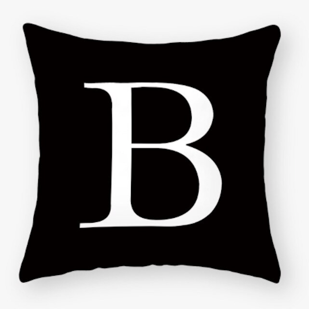 Örngott med bokstav - 3