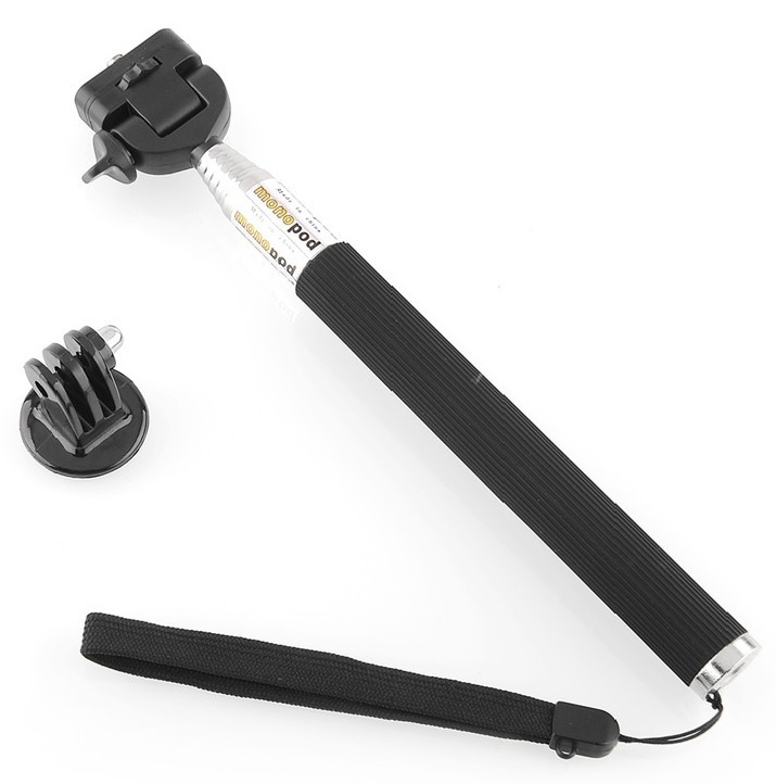 STATIV / MONOPOD MED TRIPOD MOUNT ADAPTER FÖR KAMERA - 3