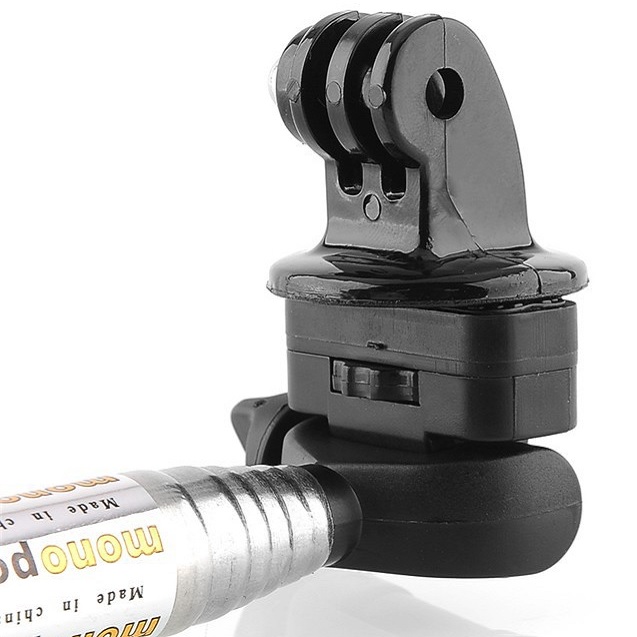 STATIV / MONOPOD MED TRIPOD MOUNT ADAPTER FÖR KAMERA - 5