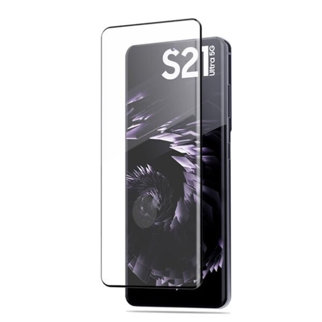 Samsung S21 Ultra skärmskydd 9H passar skal fodral hörlurar - - 2