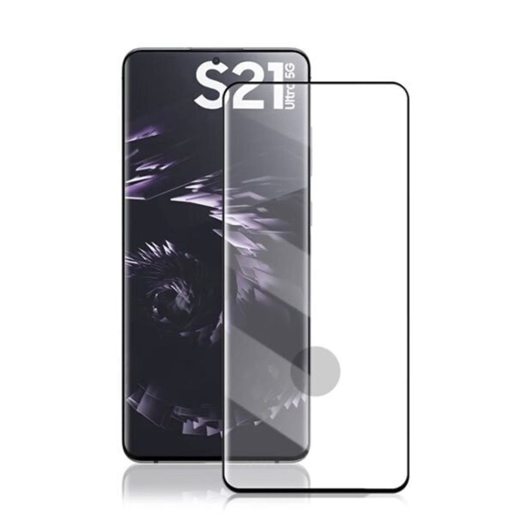 Samsung S21 Ultra skärmskydd 9H passar skal fodral hörlurar - - 3